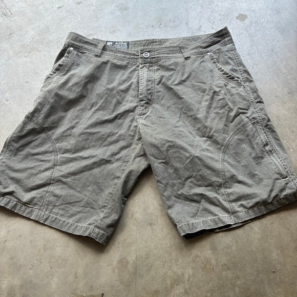 Other - KUHL Gray Outdoor Hiking Shorts Cotton Mens 36